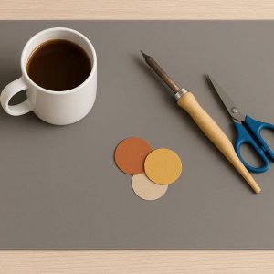 Heat Resistant Silicone Desk Mat for Hot Drinks and Craft Projects