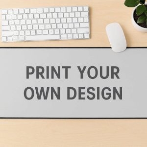 Customizable Desk Mat with Print Your Own Design for Personalized Workspace